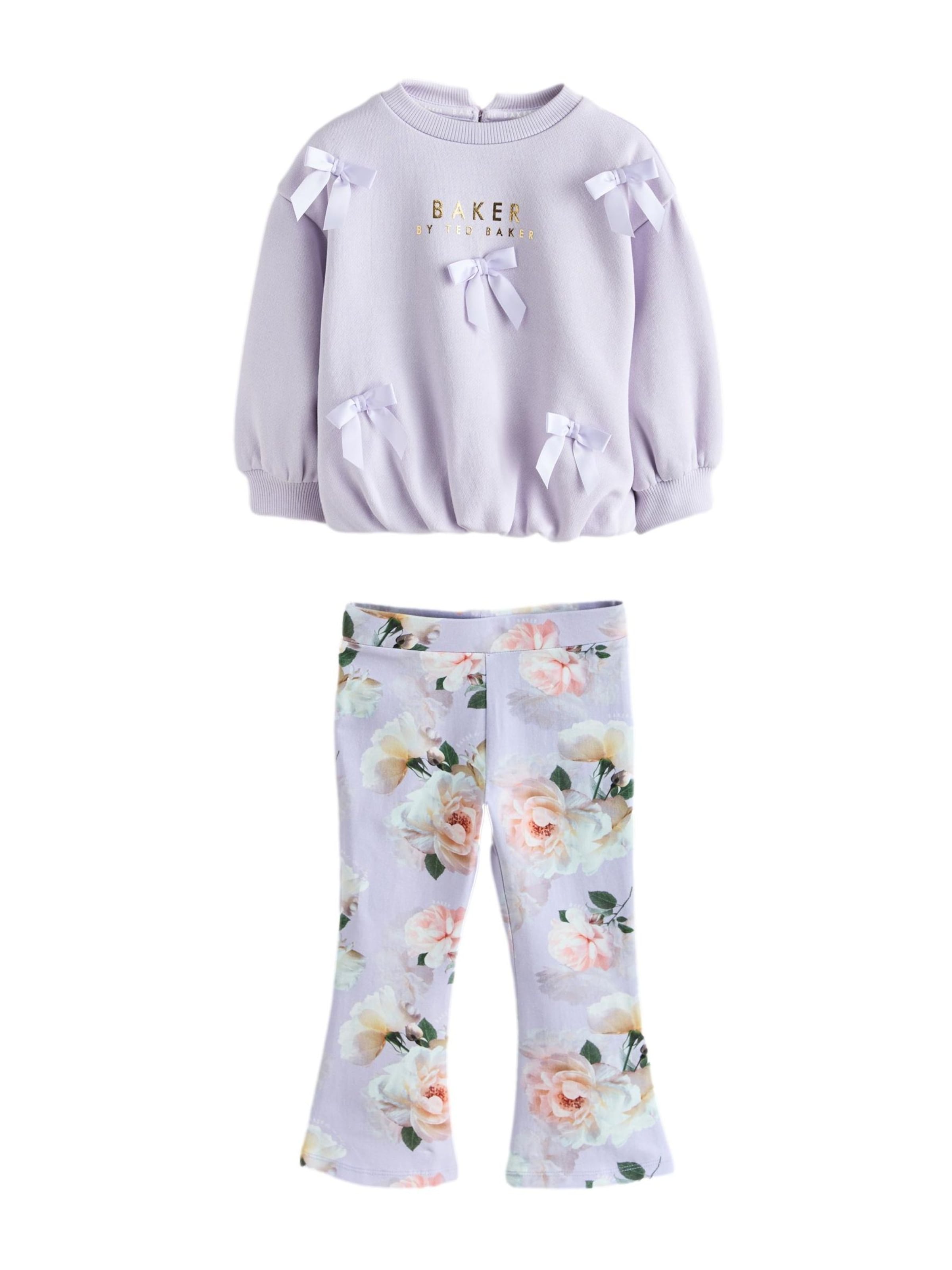 Set Baker by Ted Baker en violet : devant