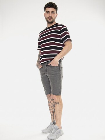 Baggy Jeans '501 Original Shorts Lets Go To The Moon Black' di LEVI'S ® in grigio