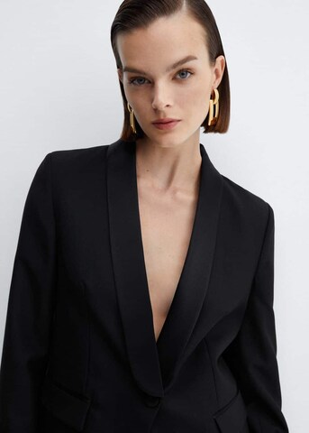 MANGO Blazer 'Party' in Schwarz