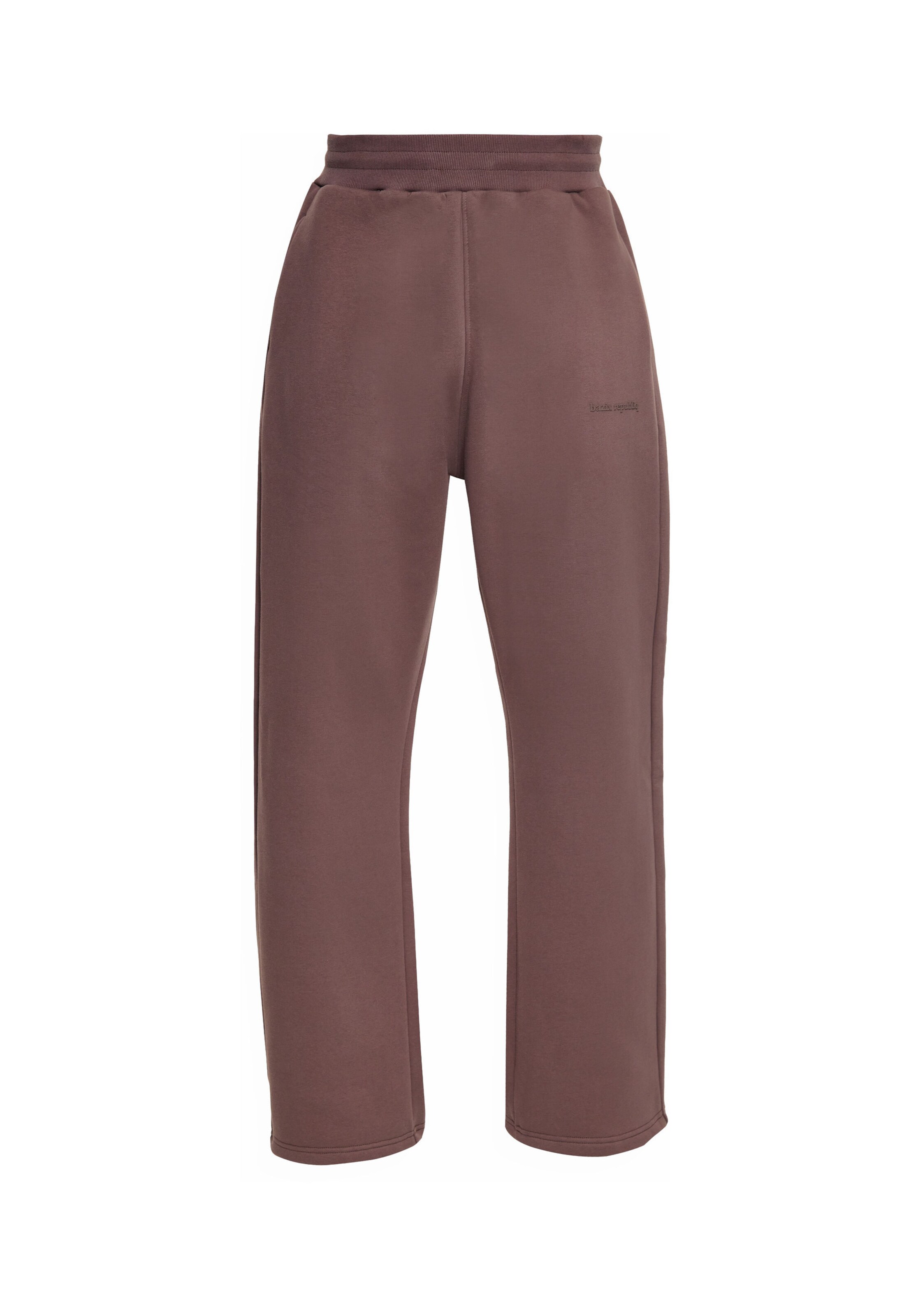 Dropsize Regular Broek in Bruin: voorkant