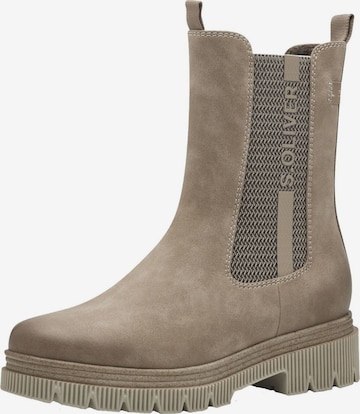 Chelsea Boots s.Oliver en beige : devant