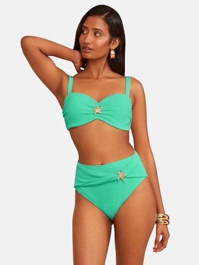 love & roses Bikini bottom in S in Turquoise, Item view