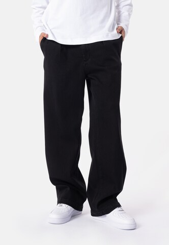 Elias Rumelis Loosefit Jeans 'Cove' in Schwarz: Vorderseite