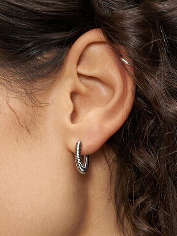 Liebeskind Berlin Oorbellen 'Twist' in Zilver