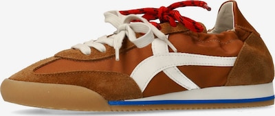SACHA Sneaker in karamell / cognac / weiß, Produktansicht