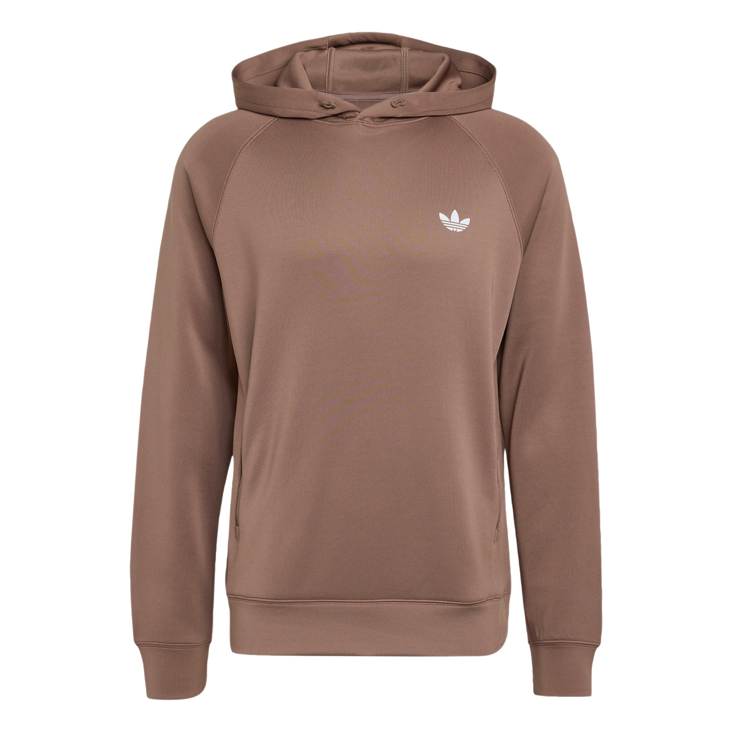 Sweat-shirt 'Trefoil Essentials' ADIDAS ORIGINALS en marron : devant