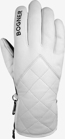 BOGNER Athletic Gloves 'Dana' in White