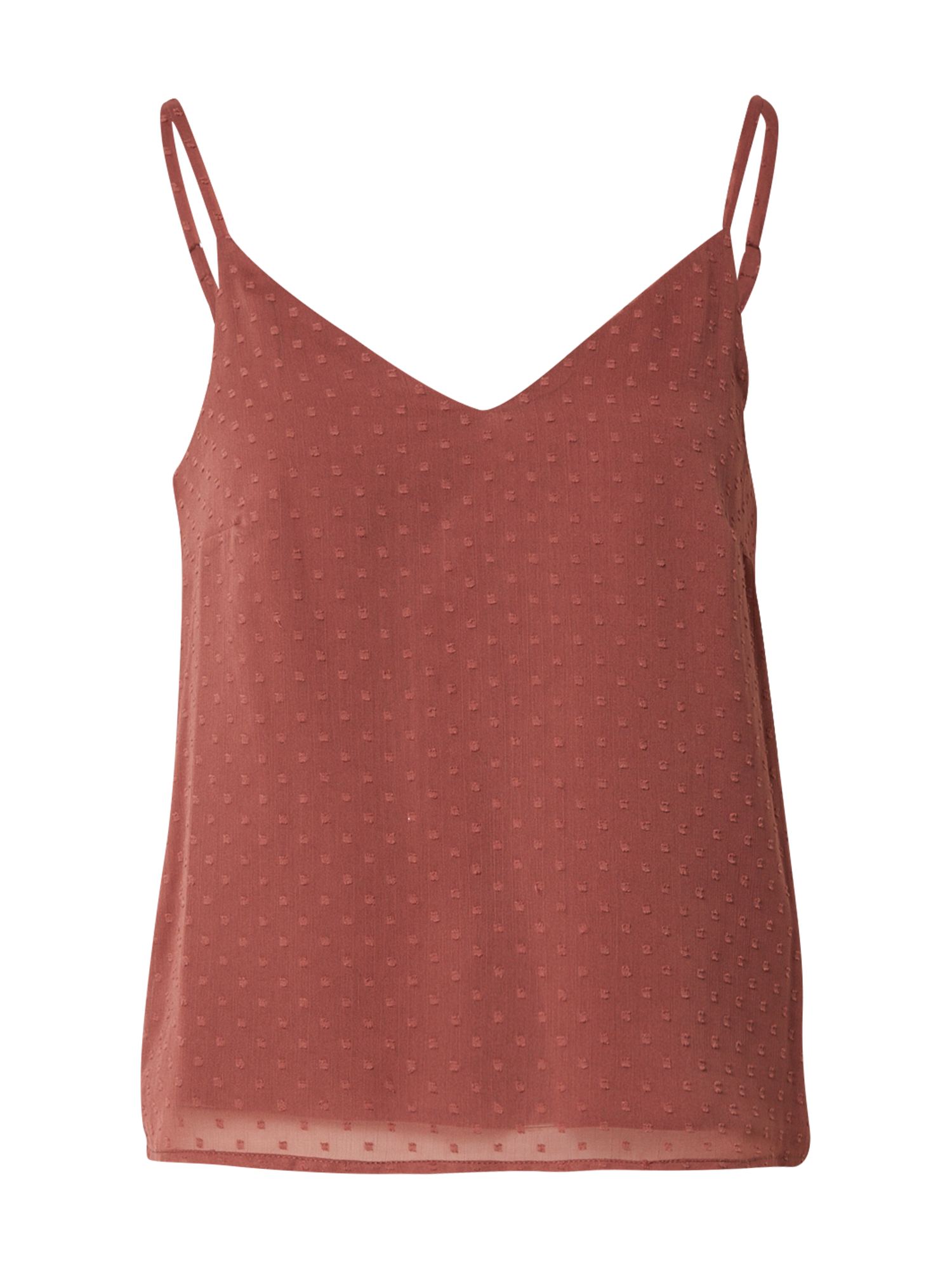 LAHOE Donna  Top Jamila in Rosso Scuro 