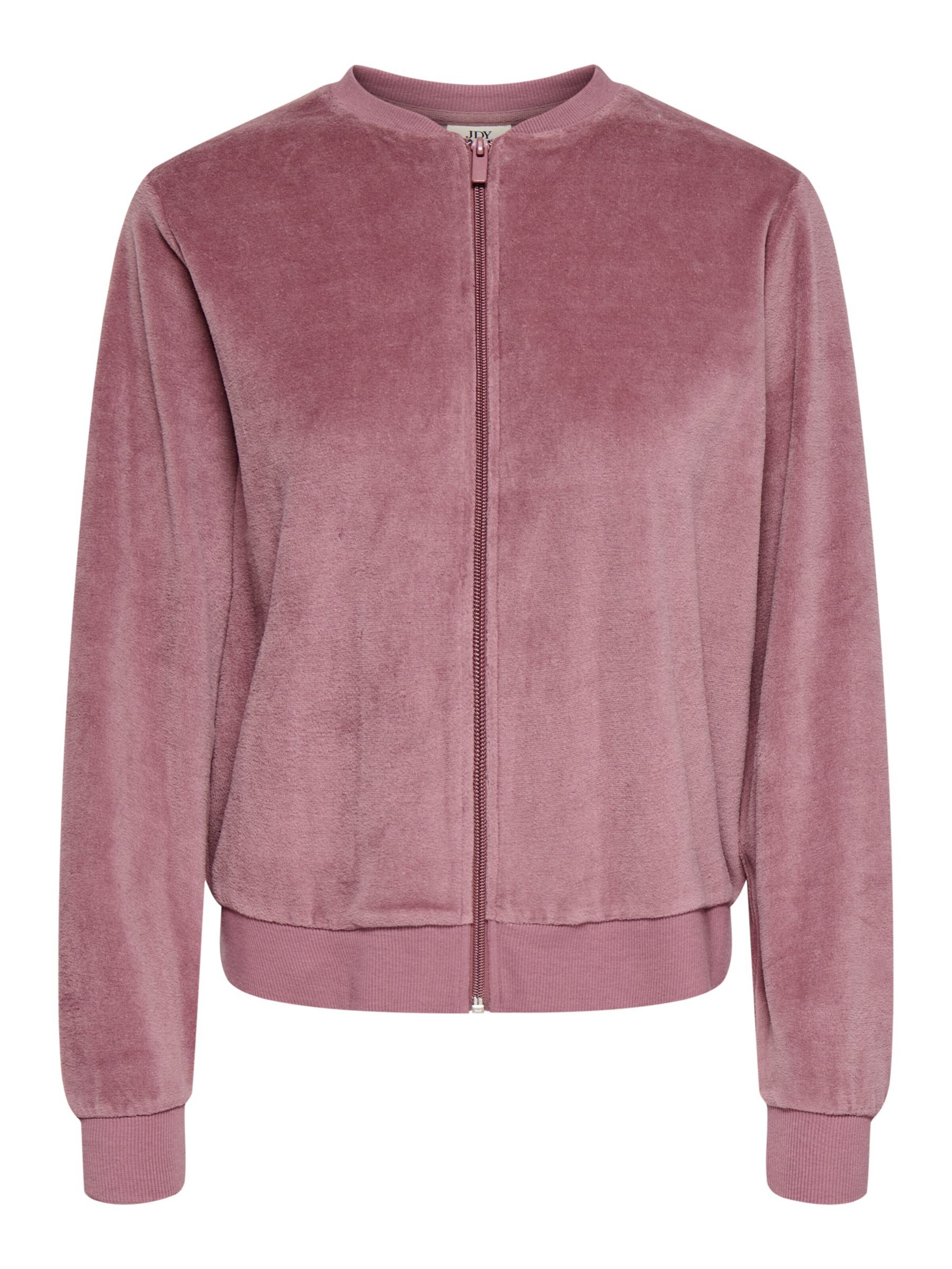 JDY Sweatvest 'JDYVida' in Roze: voorkant