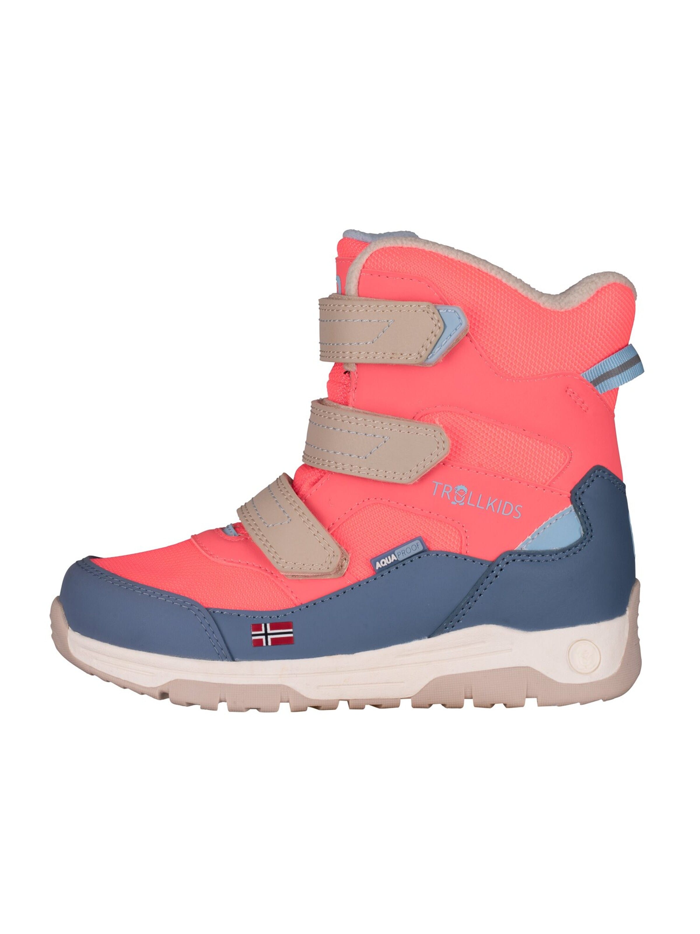 TROLLKIDS Snowboots in Blau: Vorderseite