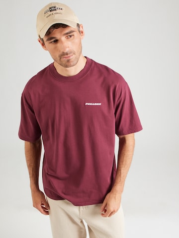 Pegador - Camiseta en rojo: frente