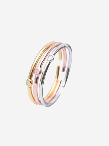 THE GEM STORIES JEWELRY Ring 'Minimal' in Gemengde kleuren: voorkant