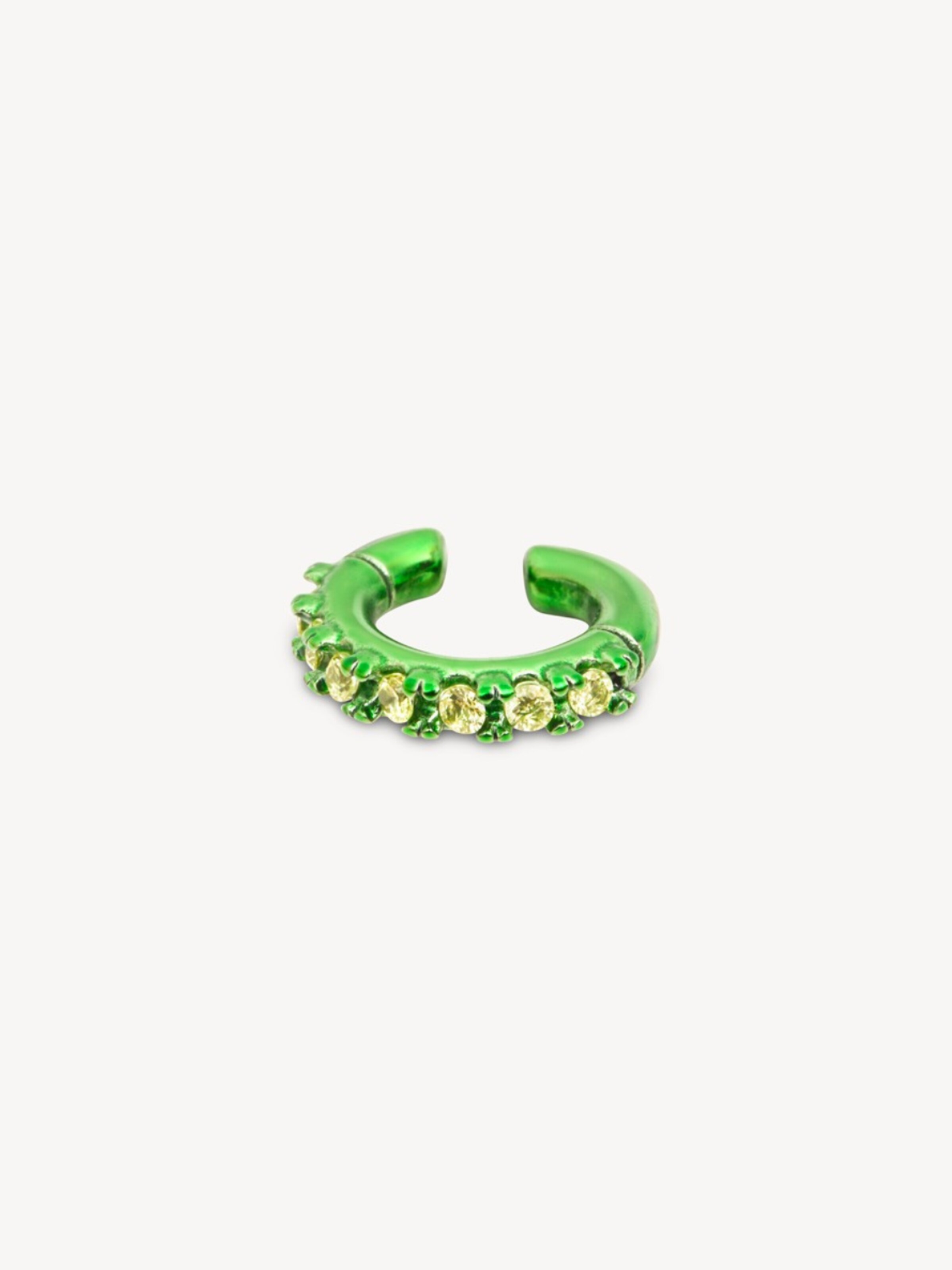 YParis Ohrringe 'Ear cuff Abi S SG'‌‌‌‌‌‌‌‌ in Grün: Vorderseite