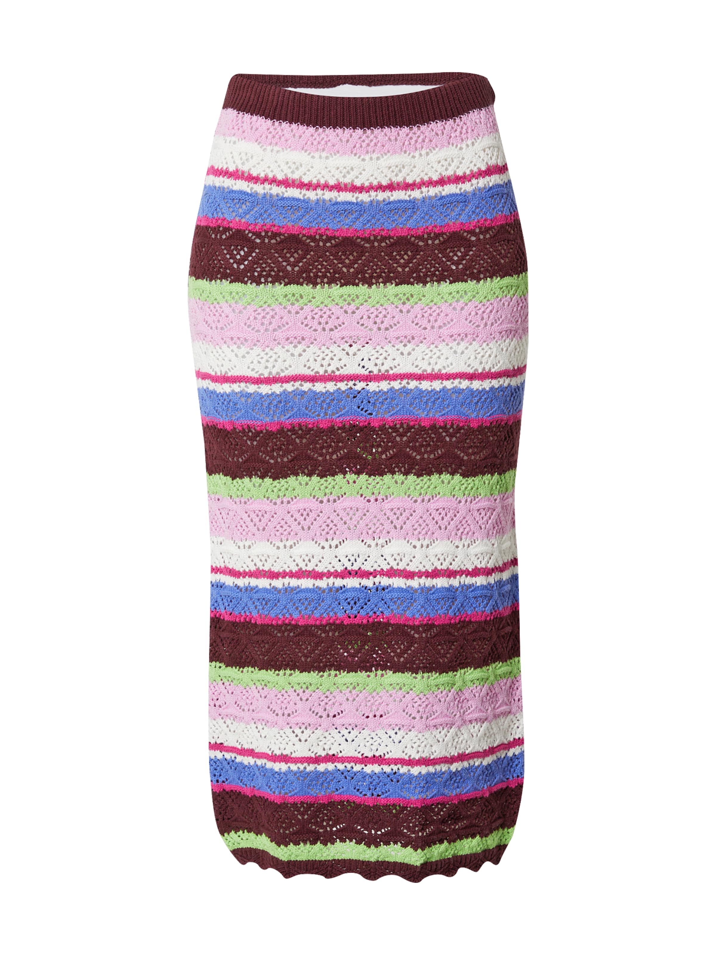 Monki Φούστα σε ροζ: μπροστά