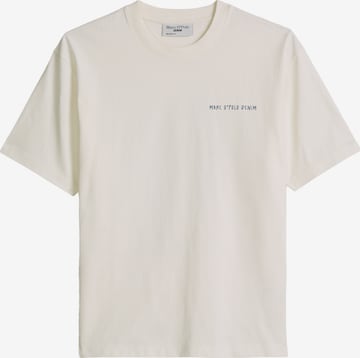 T-Shirt Marc O'Polo DENIM en blanc : devant