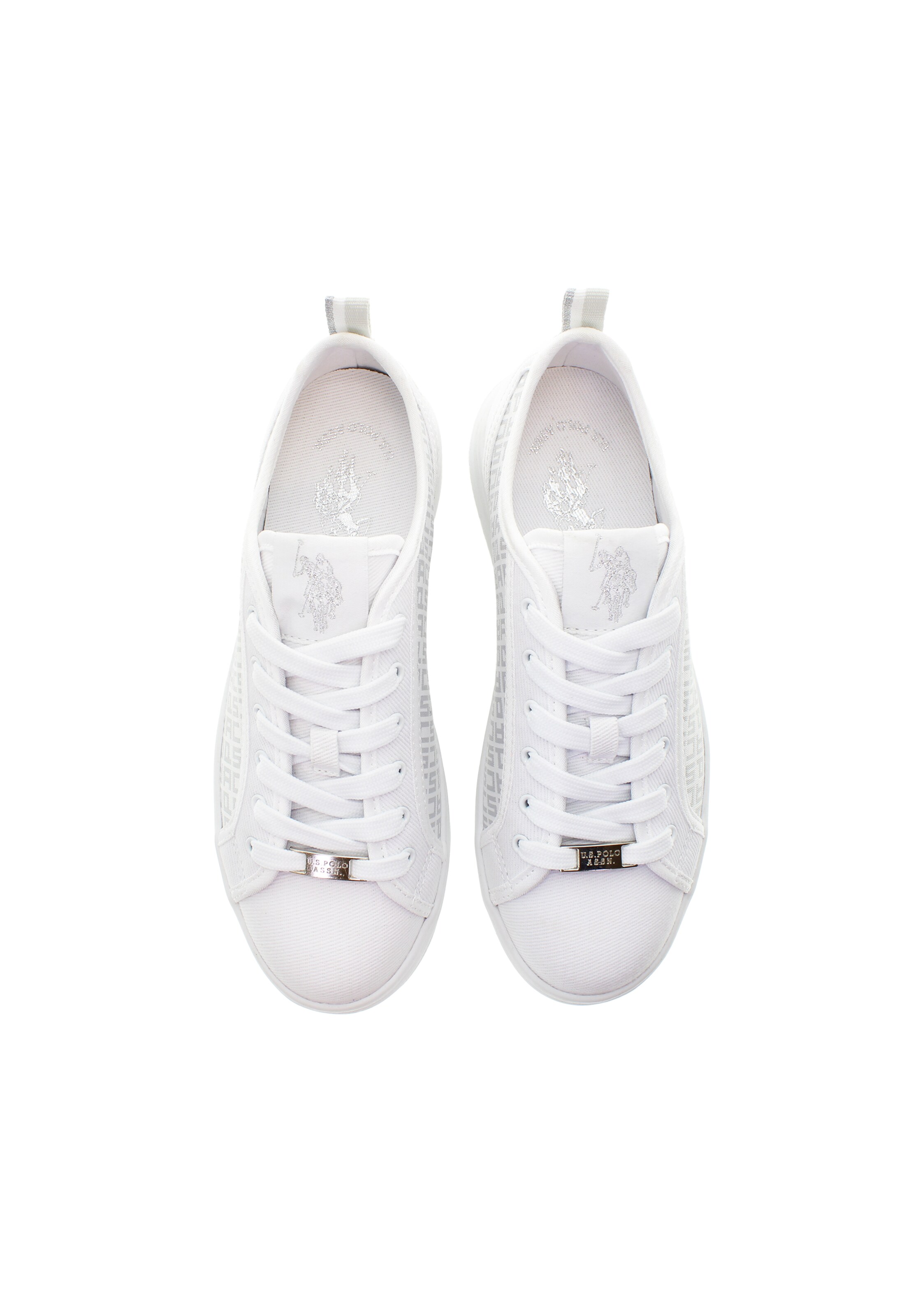 Sneaker bassa ''CAMPYW003W/5C2' di U.S. POLO ASSN. in bianco