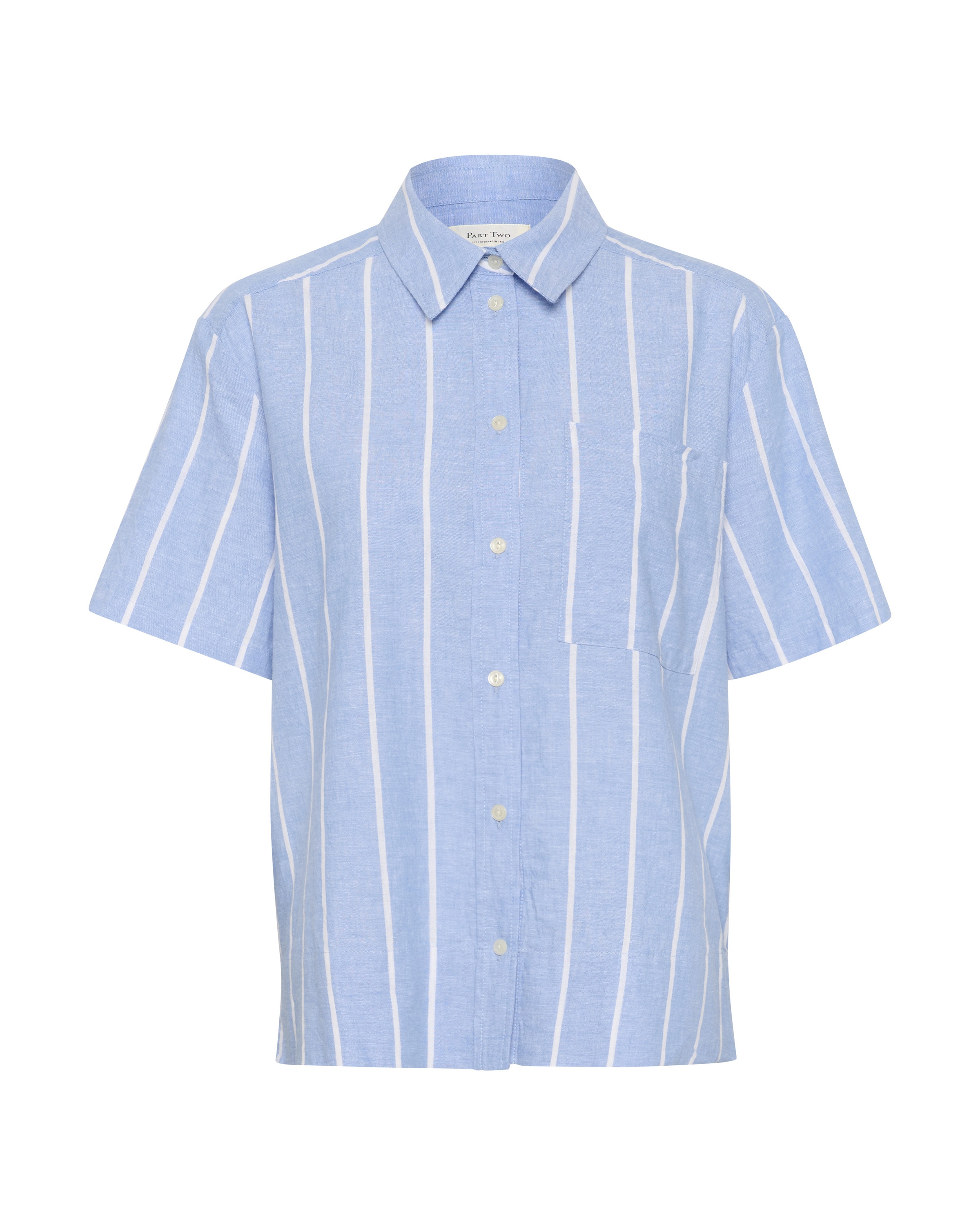 Part Two Bluse 'Renee' i blå: forside