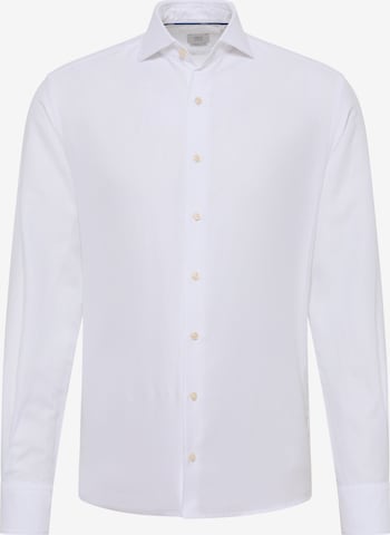 ETERNA Regular fit Button Up Shirt in White: front