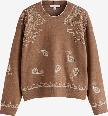 Next Pullover i brun: forside
