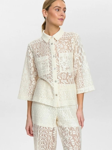 NÜMPH Blouse 'Wicki' in White: front