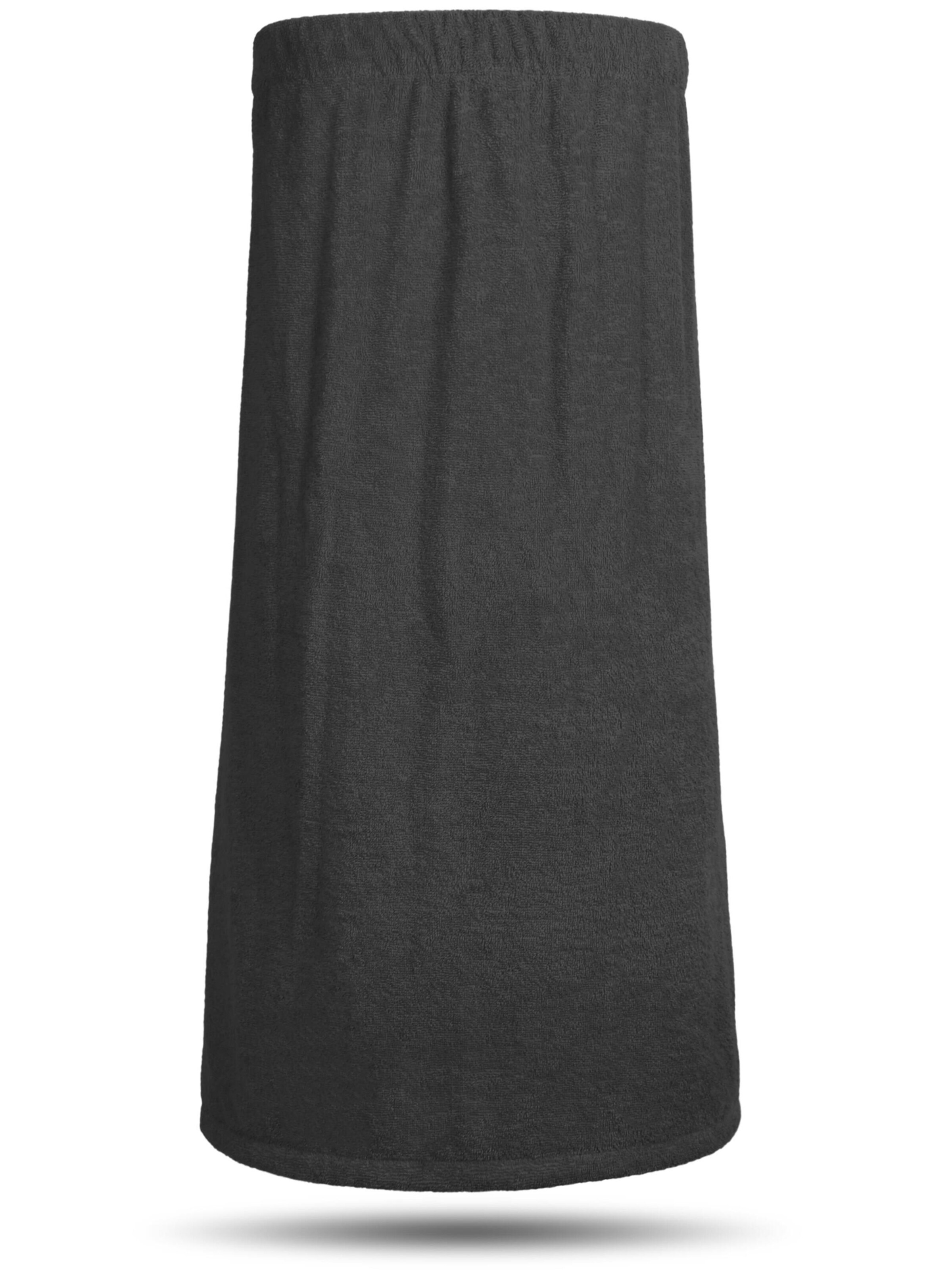 Peignoir court 'Mardin' normani en noir