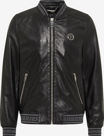 Carlo Colucci Between-Season Jacket 'Colton-M' in Black: front