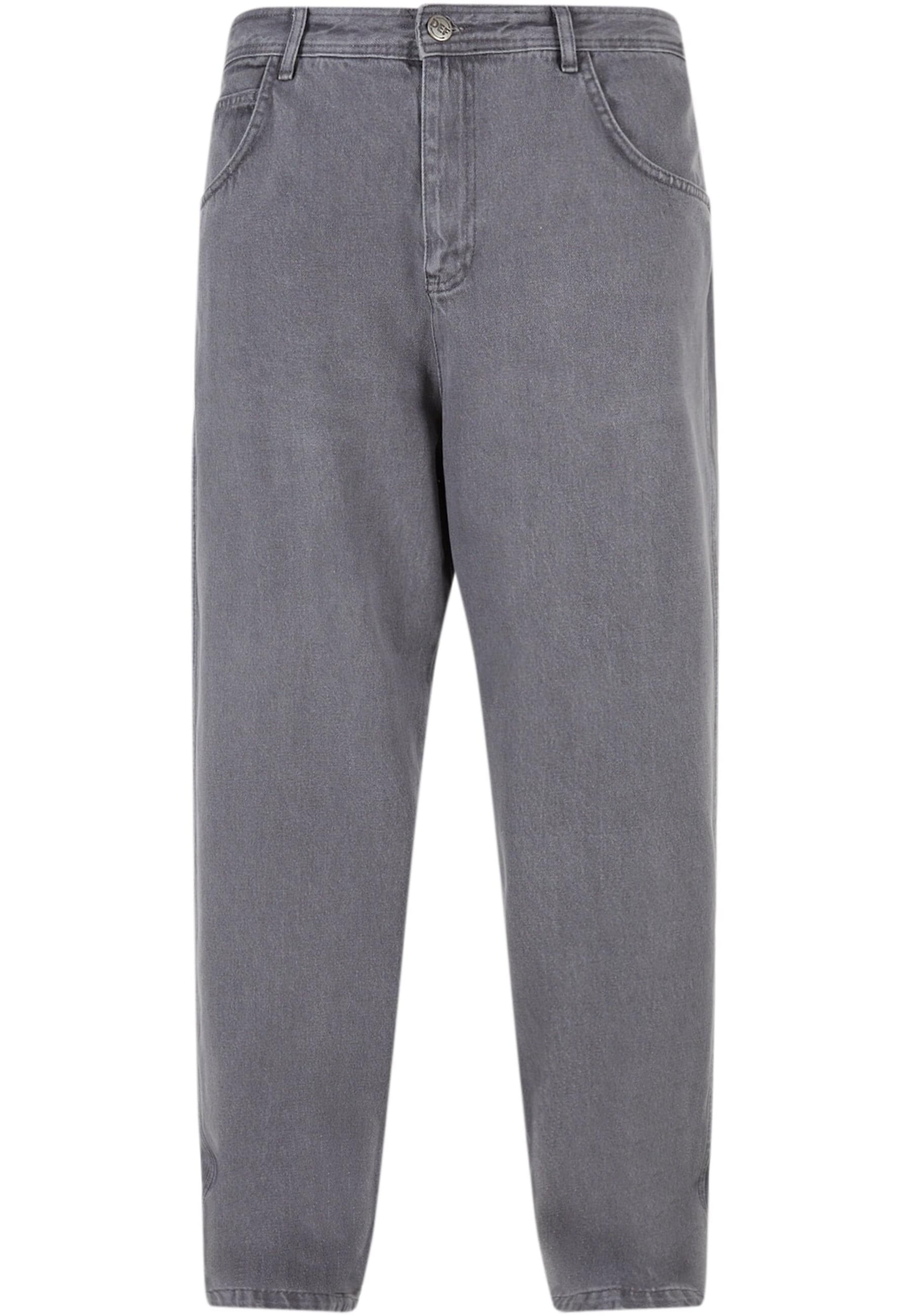 DEF Tapered Jeans in Grey: front