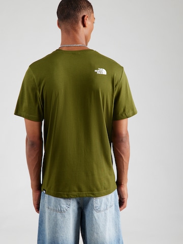 Maglietta 'Simple Dome' di THE NORTH FACE in verde