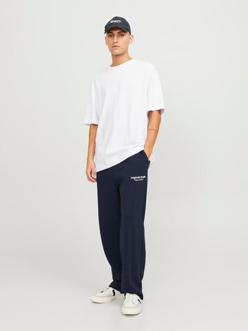 JACK & JONES Regular Pleat-front trousers 'Kane' in Blue