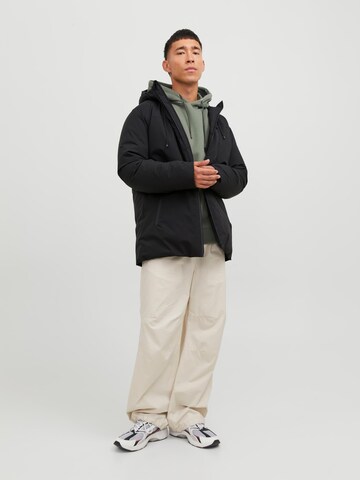 JACK & JONES Winter Jacket 'Payne' in Black