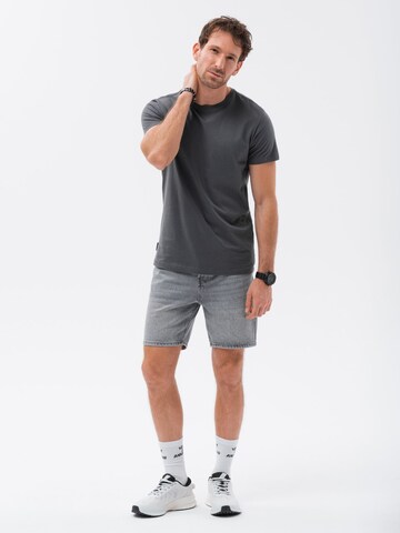 Ombre Shirt 'S1370' in Grijs