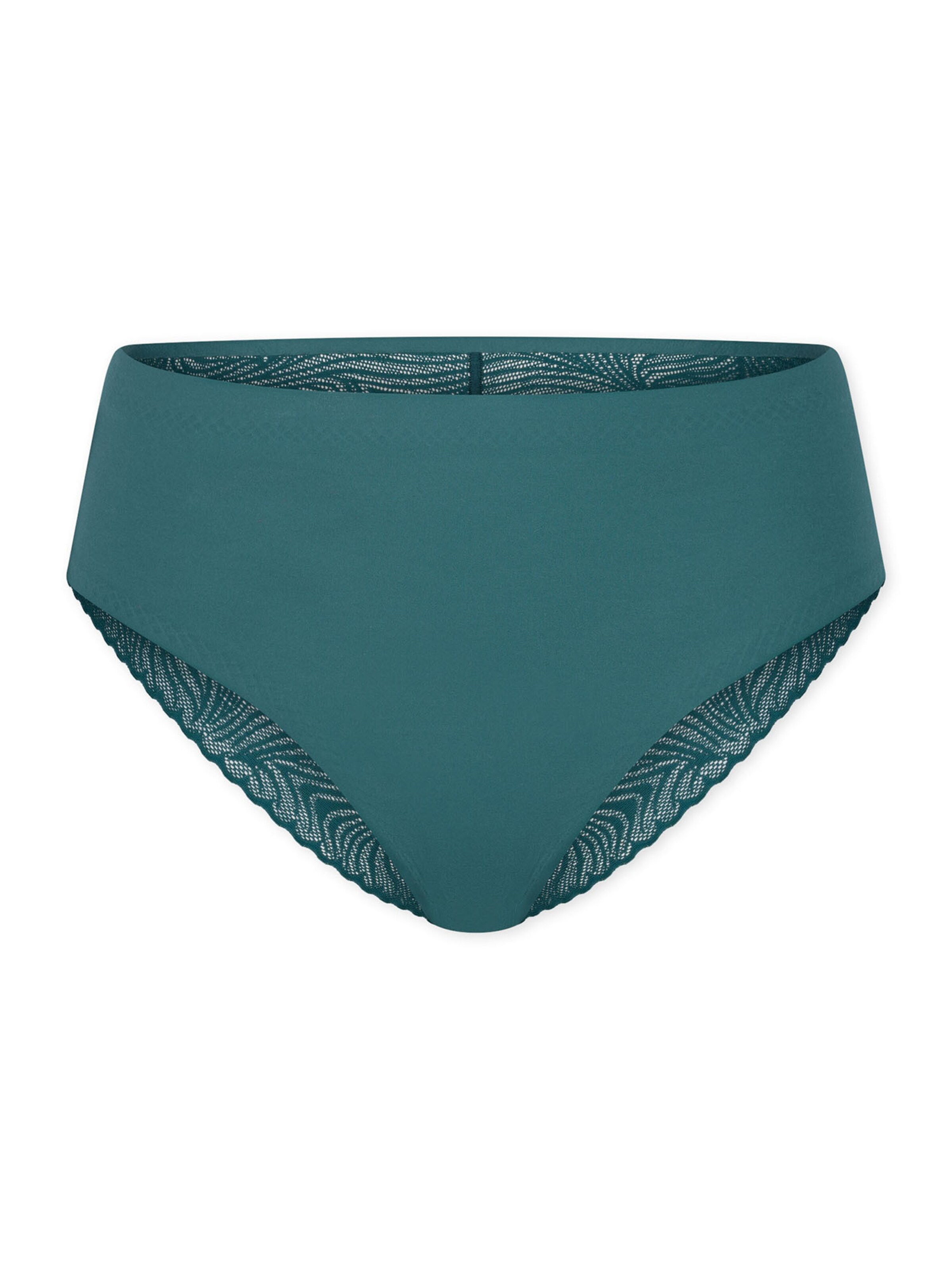 Slip ' Invisible Soft Lace ' SCHIESSER en vert : devant