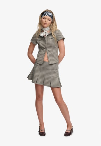 Jupe 'Bench X Superdry & Co' BENCH en gris