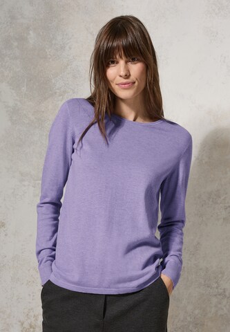 CECIL Pullover in Lila: Vorderseite