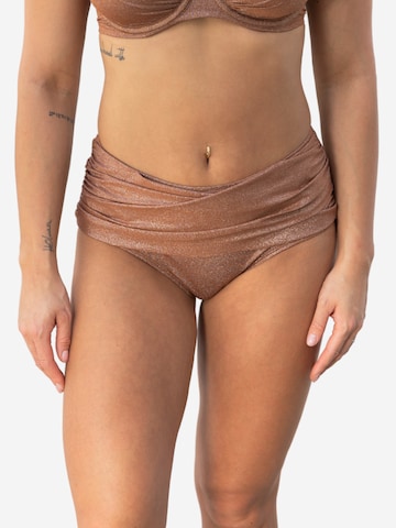 SugarShape Dół bikini 'Valencia' w kolorze brąz: przód