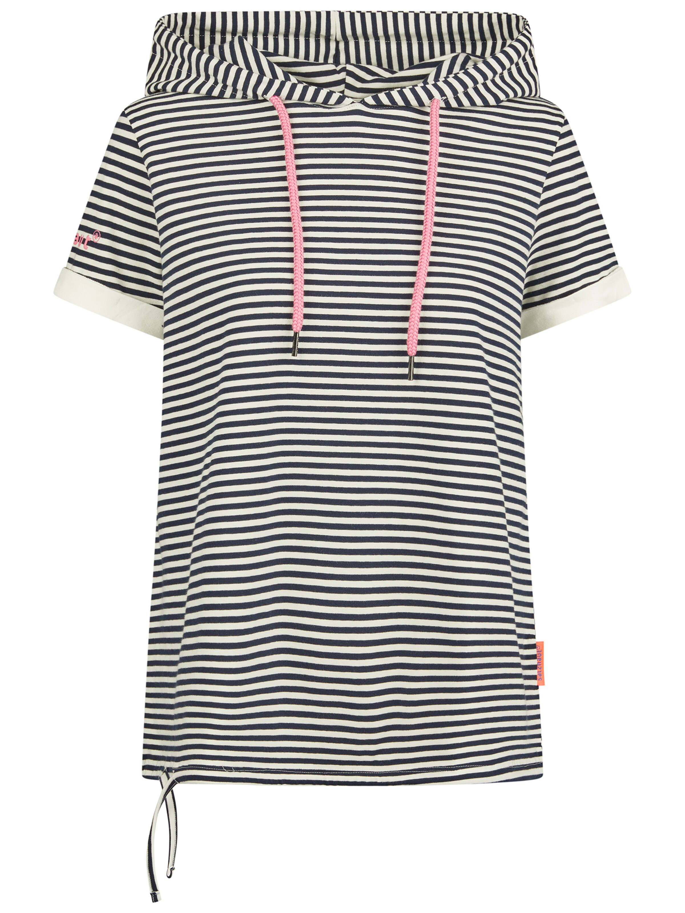 salzhaut Sweatshirt 'UTKLEIEN' in Schwarz: Vorderseite