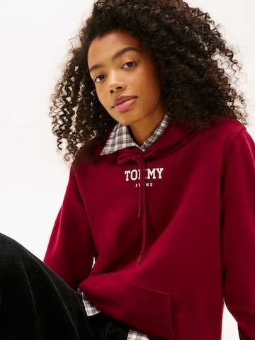 Tommy Jeans Sweatshirt 'ESS' in Lila
