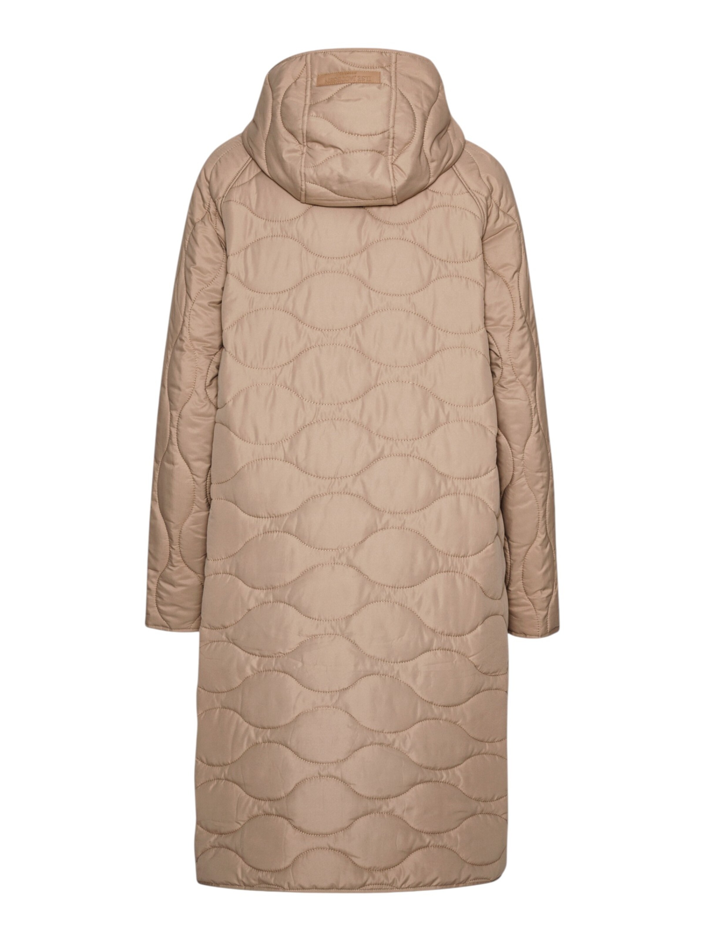 ILSE JACOBSEN Between-seasons coat 'QUILTED08' in Beige