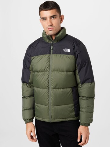 THE NORTH FACE Regular fit Outdoor jacket 'Diablo' in Green: front