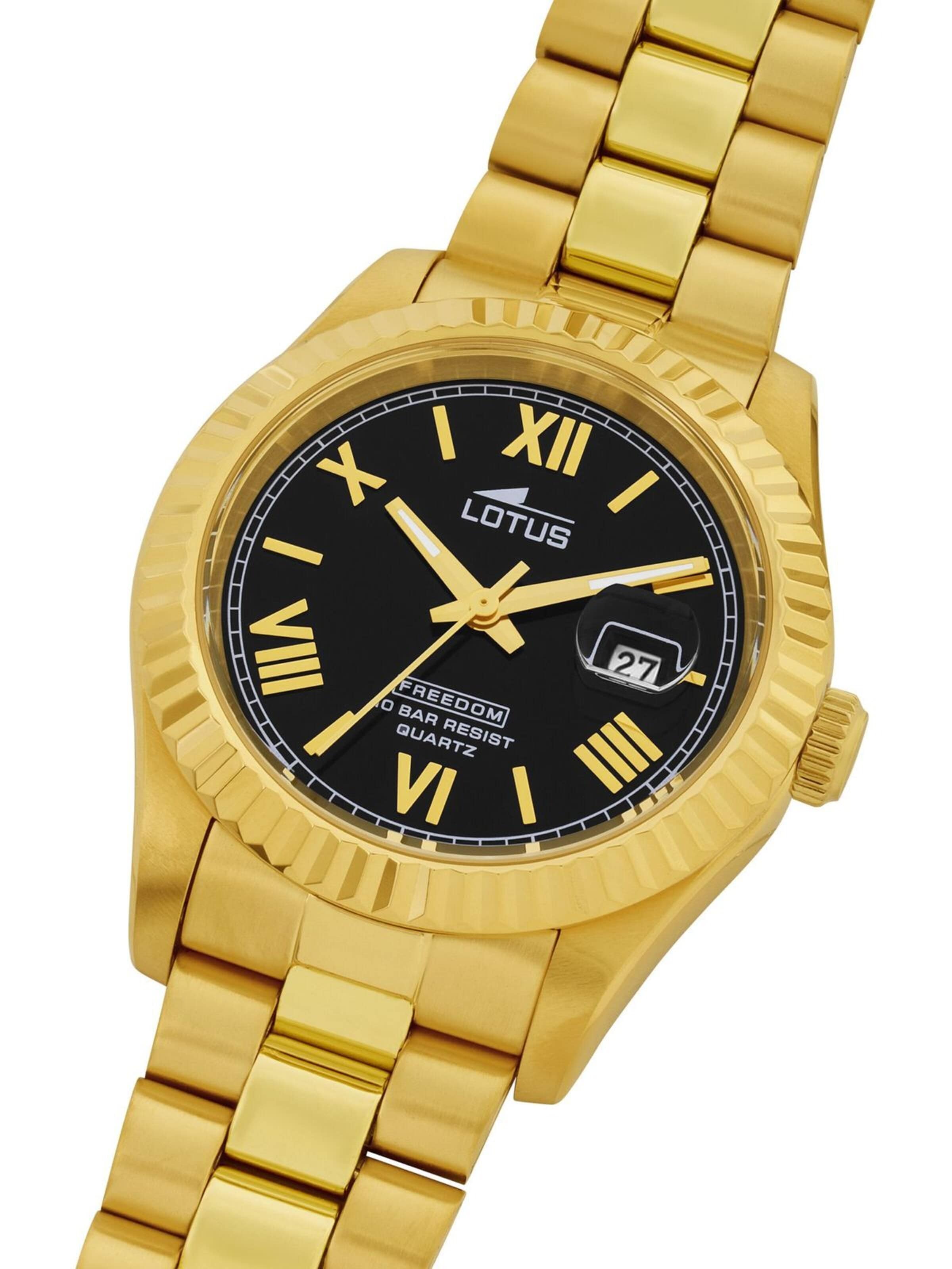 Lotus Analoog horloge 'Date watch Freedom' in Zwart