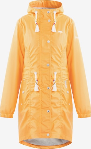 Schmuddelwedda Raincoat in Orange: front