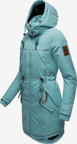 MARIKOO Winterparka 'Kamii' in Blauw