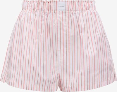 Pižaminės kelnės iš Calvin Klein Underwear, spalva – persikų spalva / lašišų spalva / balta, Prekių apžvalga