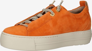 Paul Green Låg sneaker 'Mastercalf' i orange: framsida