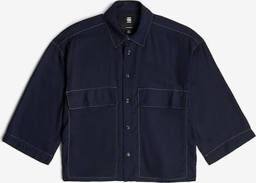 Chemisier 'Boxy' G-STAR en bleu : devant