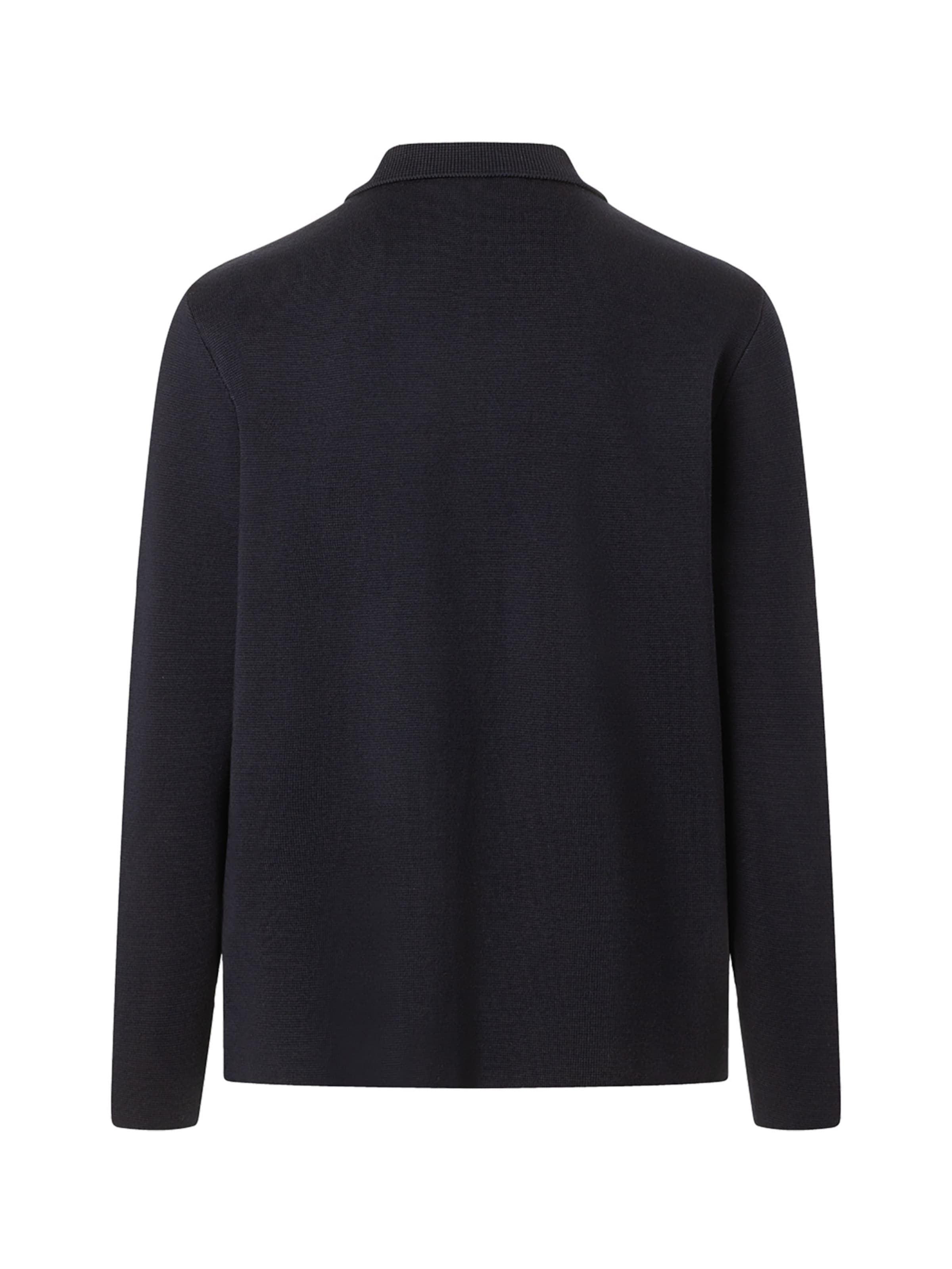 MAERZ Muenchen Knit cardigan in Blue: back