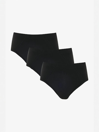 Penti Slip en S en noir, Vue avec produit