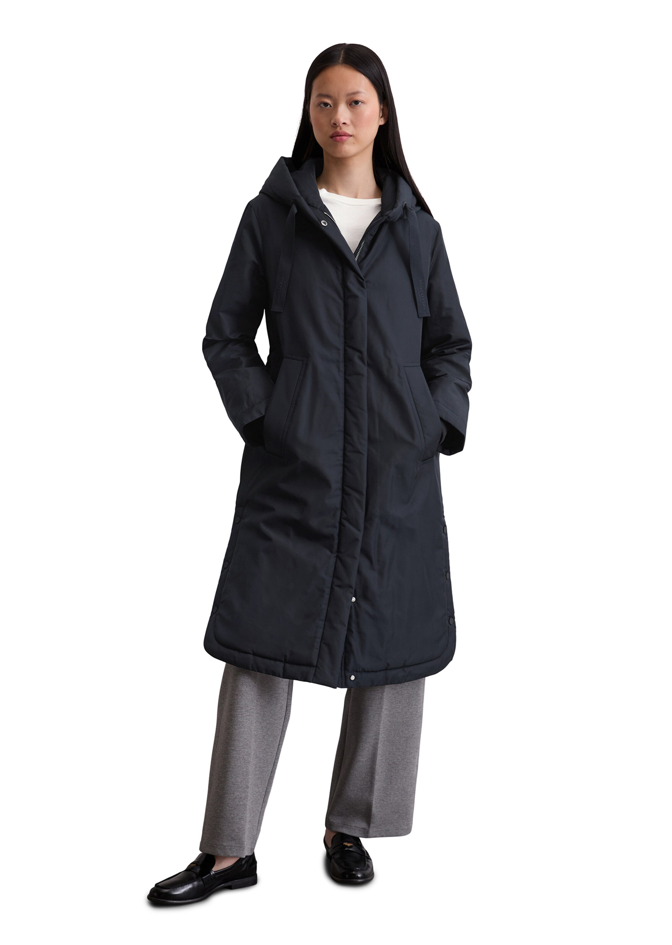 Parka mi-saison Marc O'Polo en bleu