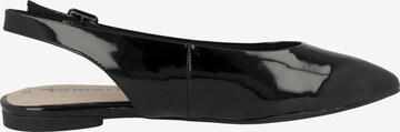 TAMARIS Ballet Flats with Strap in Black