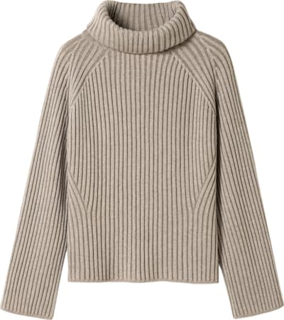 Lilysilk Jersey 'Woll-Kaschmir Rollkragenpullover' en XS en beige oscuro, Vista del producto